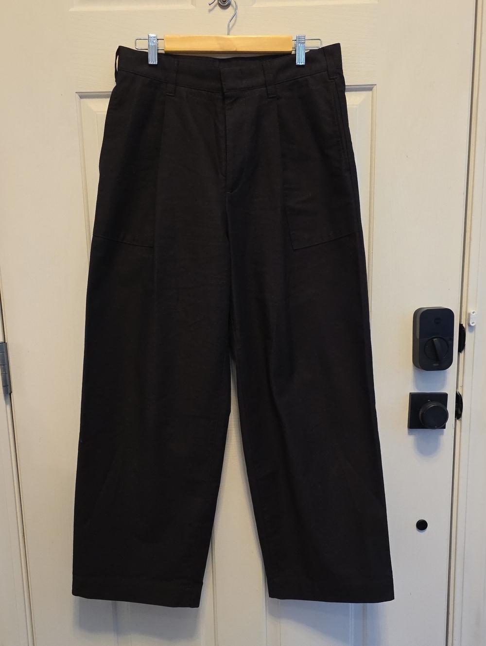 COS Wide-Leg Cotton-Twill Trousers (Style Number 1282015).